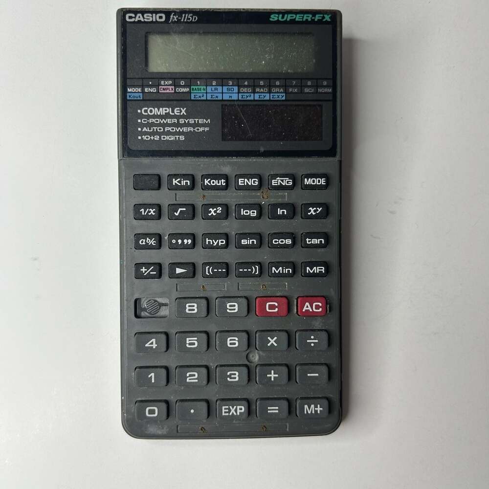Casio fx-115D Super-FX Scientific Calculator